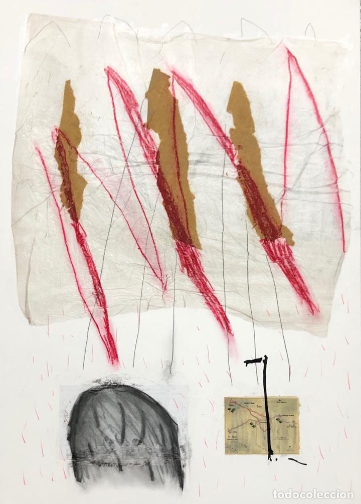 Kunst: MARIANO DE BLAS - T&Eacute;CNICA MIXTA SOBRE PAPEL -