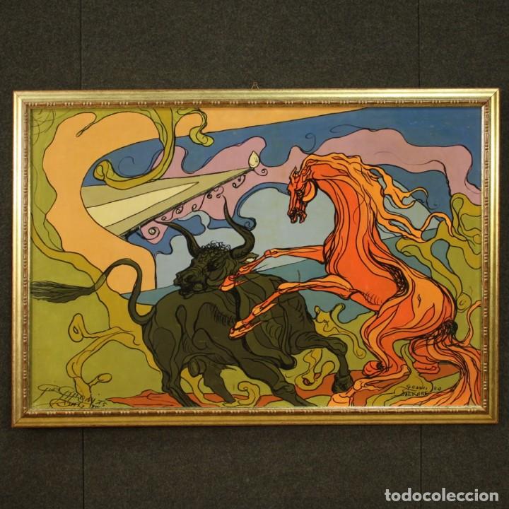 Art: Hermosa pintura modena del siglo XX
