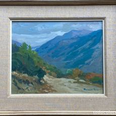 raimon roca ricart ,óleo sobre tela, paisaje ce - Compra venta en ...