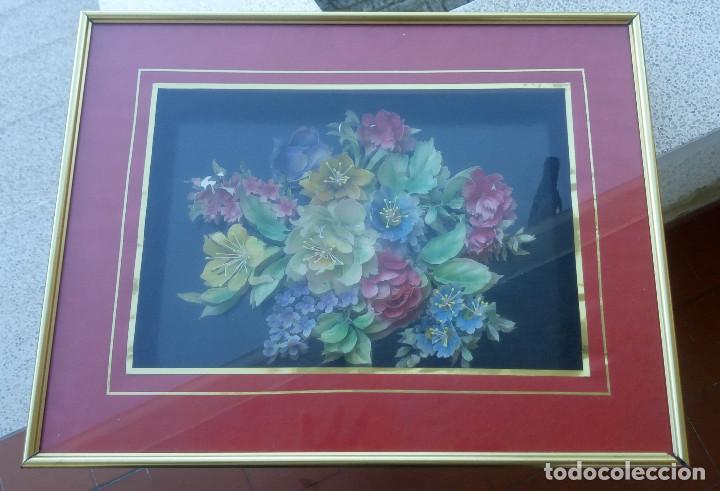 Arte: Cuadro diorama de flores en 3D..Sanna - Foto 4