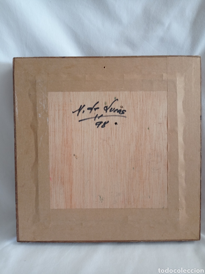 Arte: &Oacute;leo sobre tabla M. De Lucas. 1998 - Foto 6