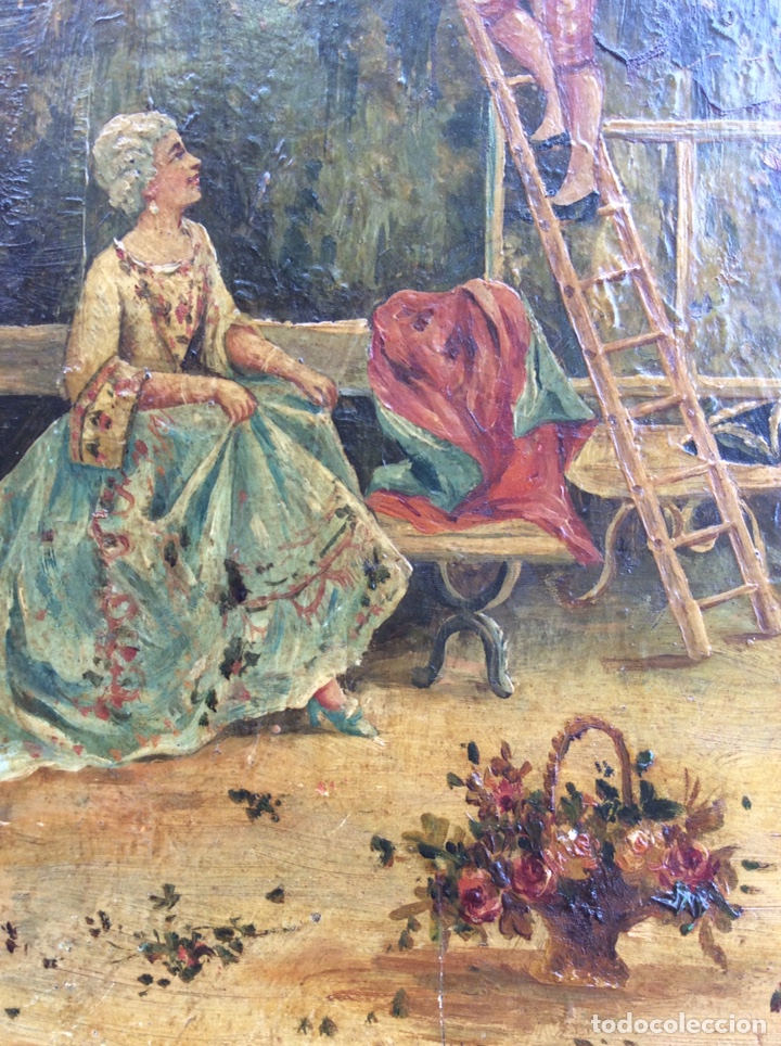 Arte: &Oacute;LEO/TABLA ESCENA ROM&Aacute;NTICA - Foto 5
