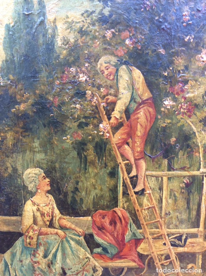 Arte: &Oacute;LEO/TABLA ESCENA ROM&Aacute;NTICA - Foto 6