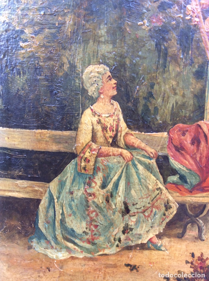 Arte: &Oacute;LEO/TABLA ESCENA ROM&Aacute;NTICA - Foto 8