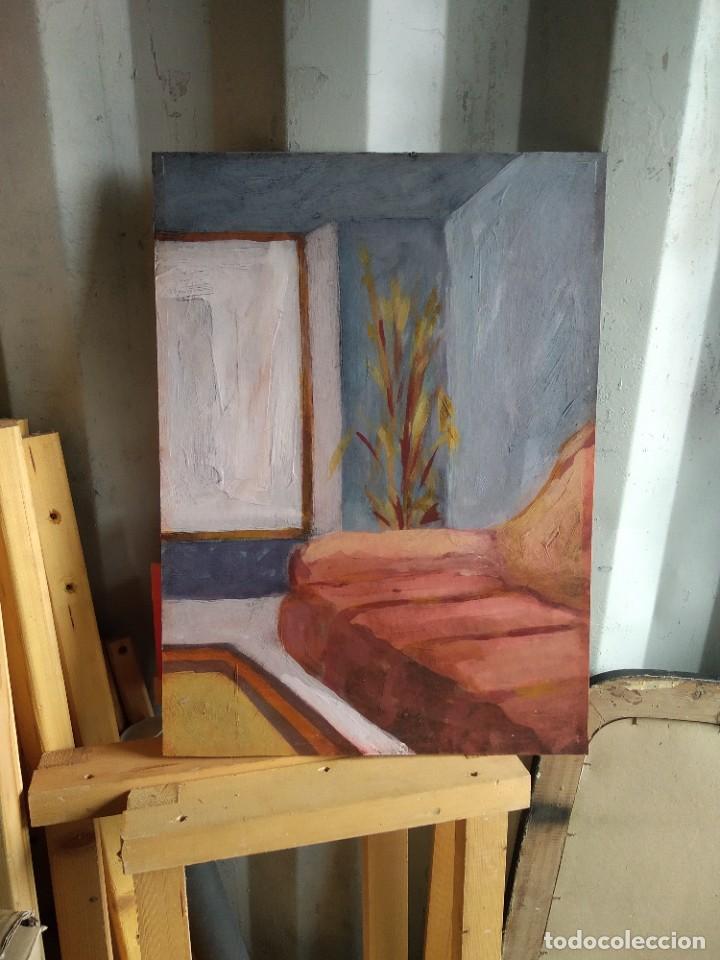 Arte: Cuadro sal&oacute;n oleo - Foto 3