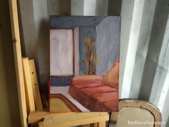 Arte: Cuadro sal&oacute;n oleo - Foto 1