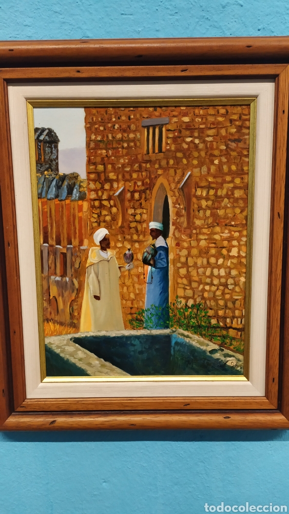 Arte: Cuadro pintado en &oacute;leo sobre tabla - Foto 1