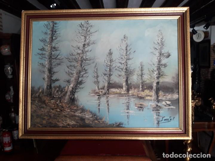 Arte: Paisaje firmado. - Foto 1