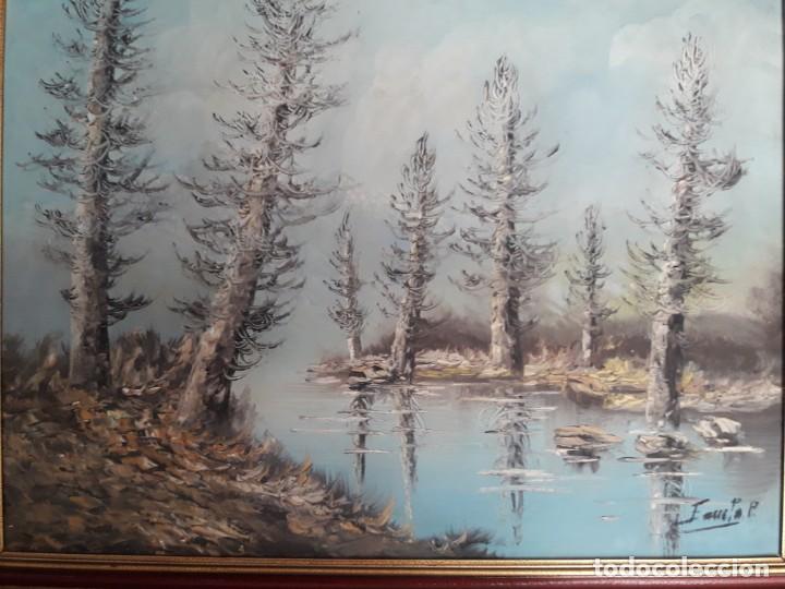 Arte: Paisaje firmado. - Foto 2