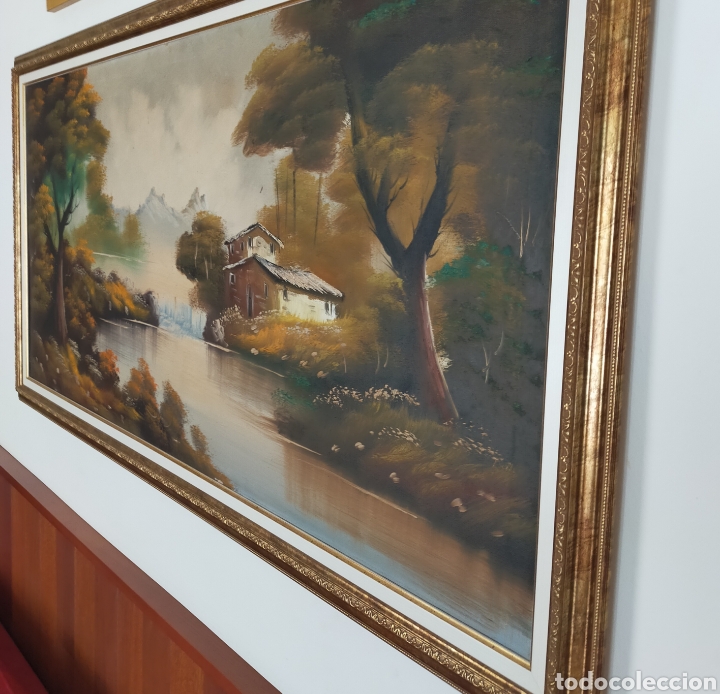 Arte: Oleo antiguo 140x72 - Foto 1