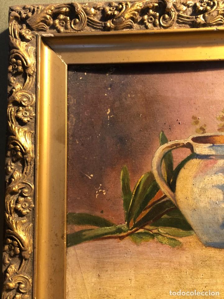 Arte: CUADRO OLEO BODEGON LIMONES FIRMADO - Foto 7
