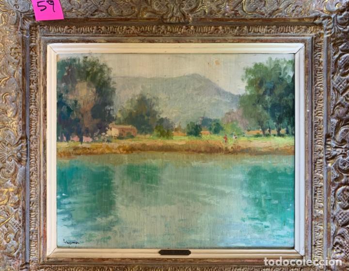 Arte: Palau Junc&agrave; oleo original - Foto 1