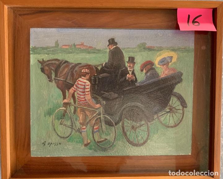 Arte: A.Opisso pintura original - Foto 1