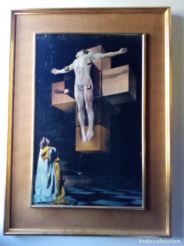 Arte: Reproducci&oacute;n del Cristo de Dal&iacute;. - Foto 1