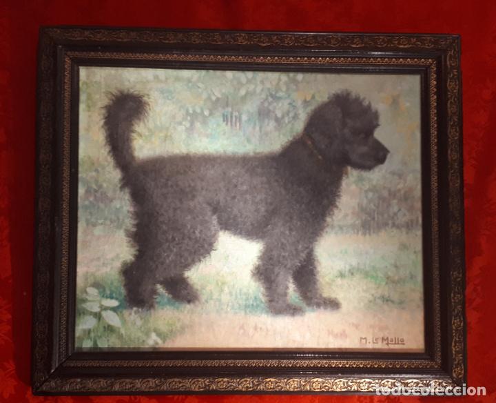 Arte: &Oacute;leo de perro. Michel Lemallo. - Foto 1