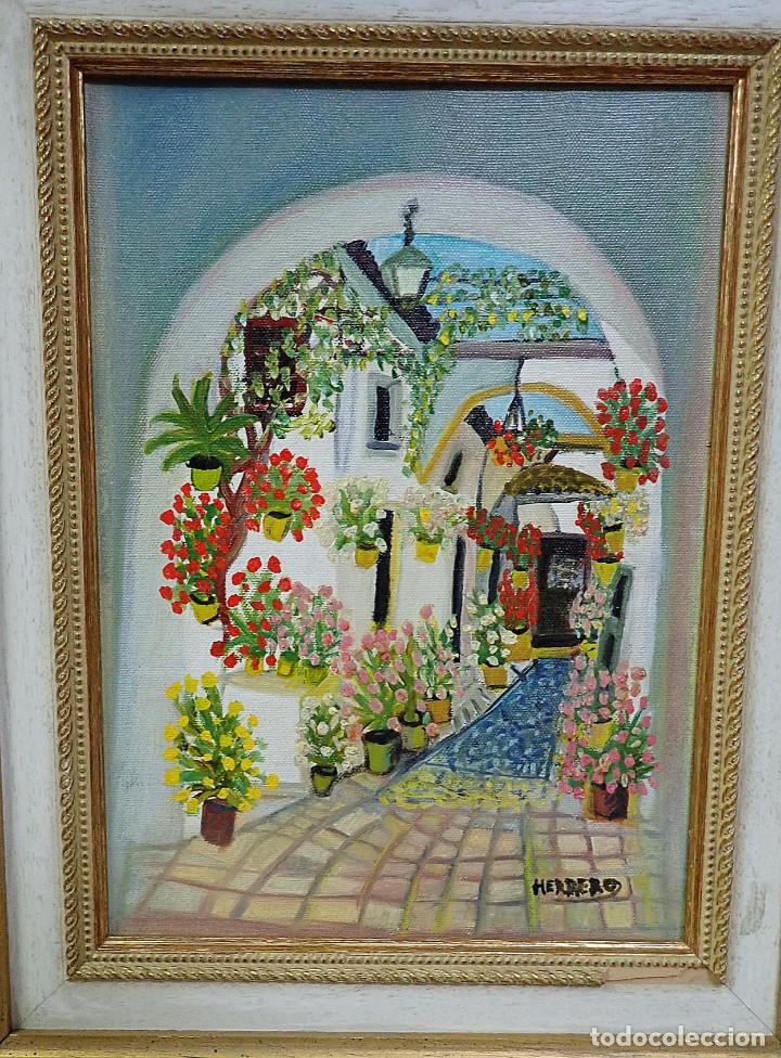 Arte: Cuadro &oacute;leo sobre lienzo Herrero - Foto 2