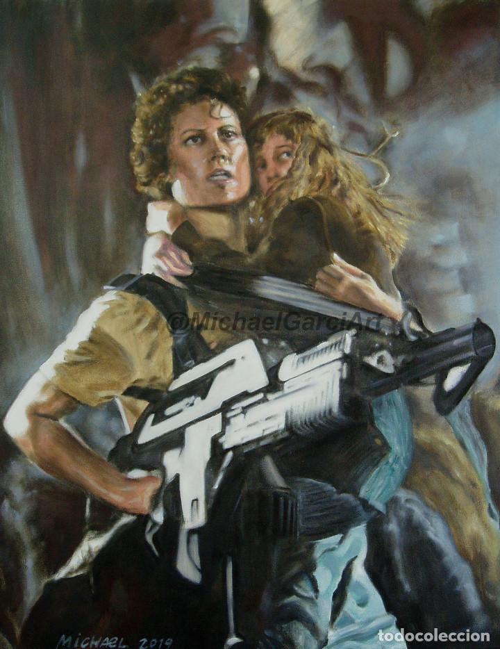 Arte: ALIENS, el regreso (65 x 81 cms.) - Foto 1