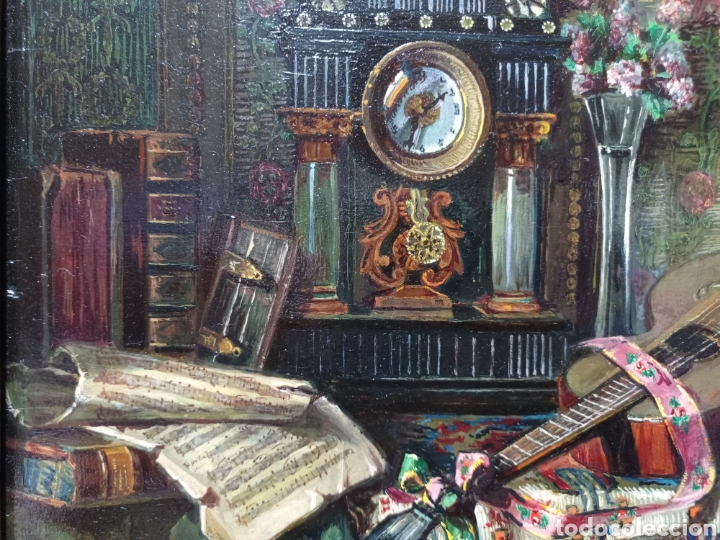 Arte: Wilhelm Nowak. Oleo sobre madera. - Foto 5