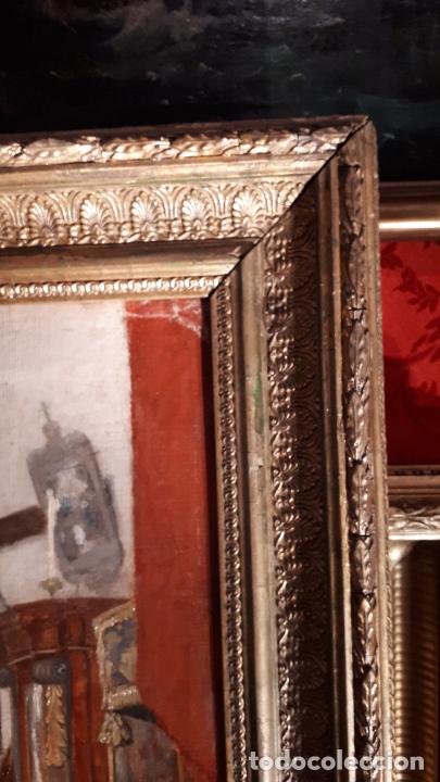 Arte: Interior. &Oacute;leo siglo XIX. - Foto 7