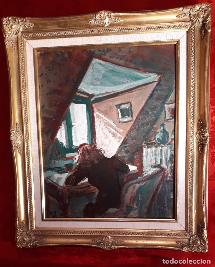 Arte: Interior, &oacute;leo franc&eacute;s - Foto 1
