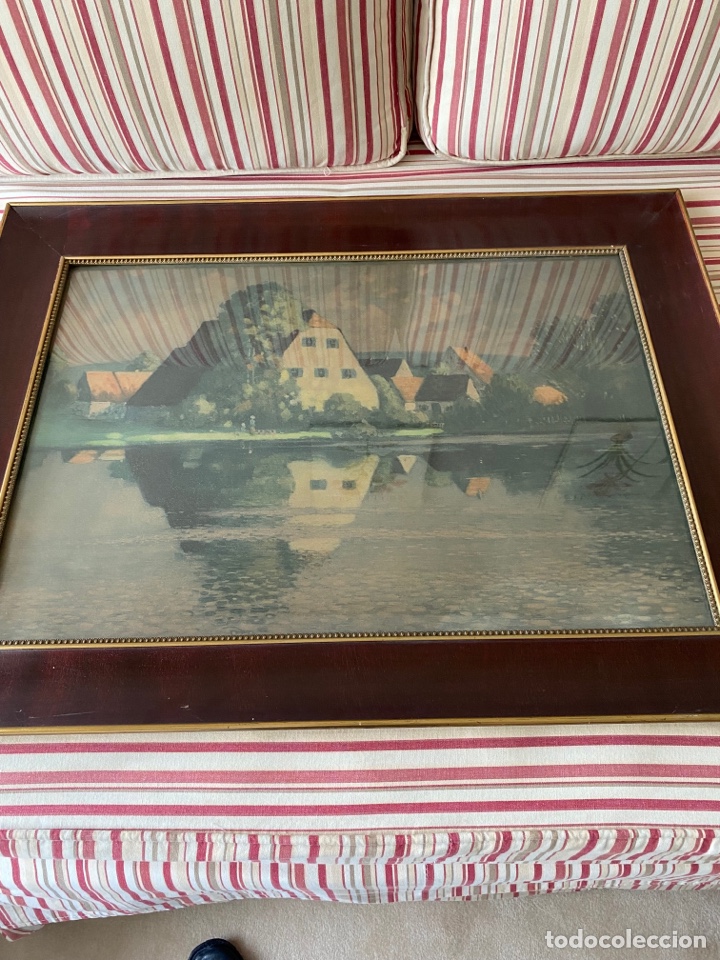 Arte: Casa sobre estanque - Foto 1
