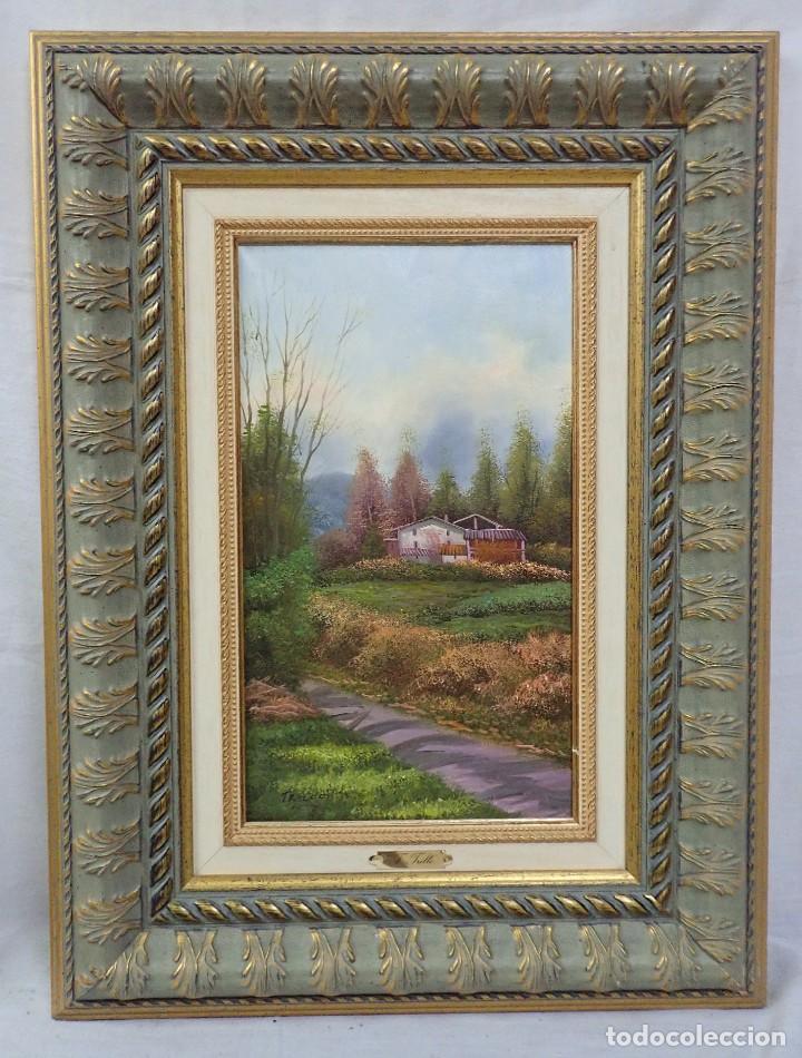 Arte: &Oacute;leo sobre lienzo Trillo - Foto 1