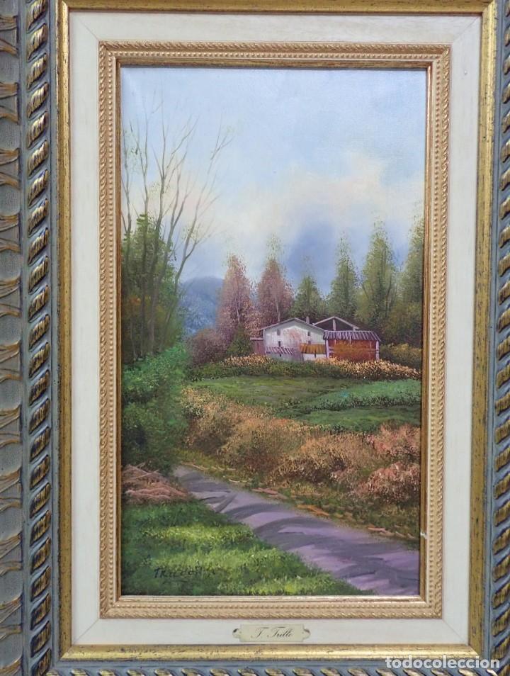 Arte: &Oacute;leo sobre lienzo Trillo - Foto 2