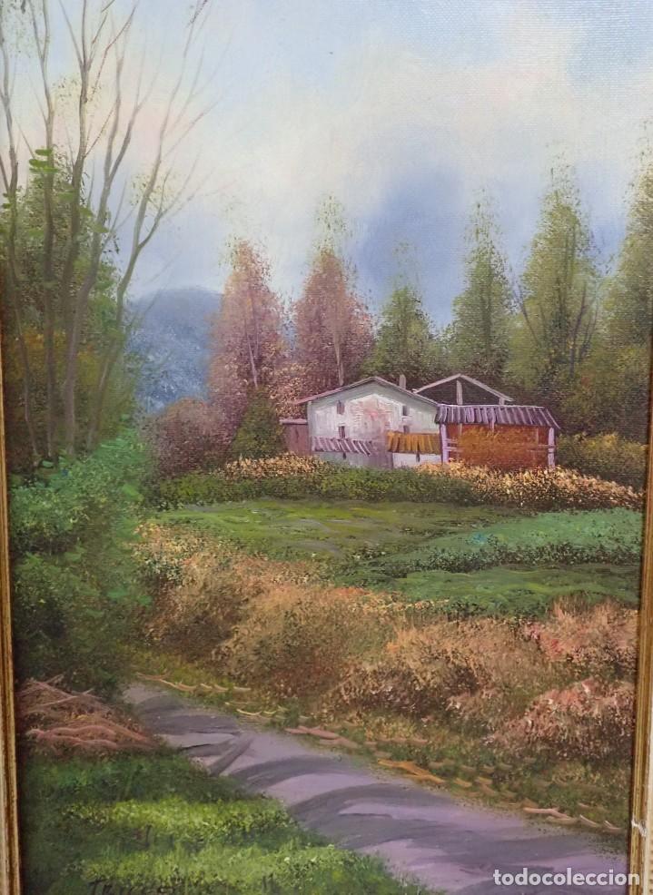 Arte: &Oacute;leo sobre lienzo Trillo - Foto 3
