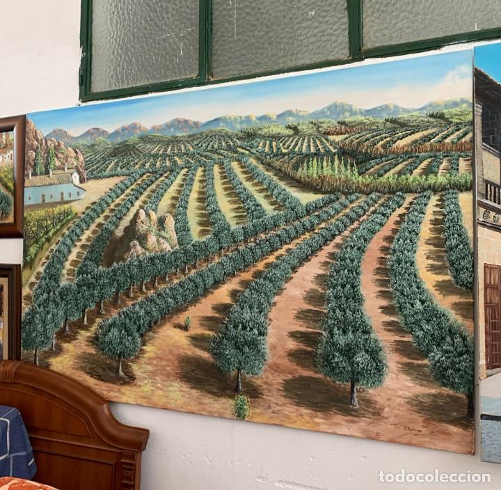 Arte: &Oacute;leo sobre lienzo, campo andaluz - Foto 4
