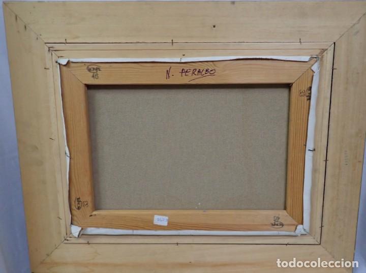 Arte: &Oacute;leo sobre lienzo firma peralbo - Foto 5