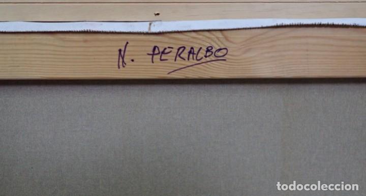 Arte: &Oacute;leo sobre lienzo firma peralbo - Foto 6