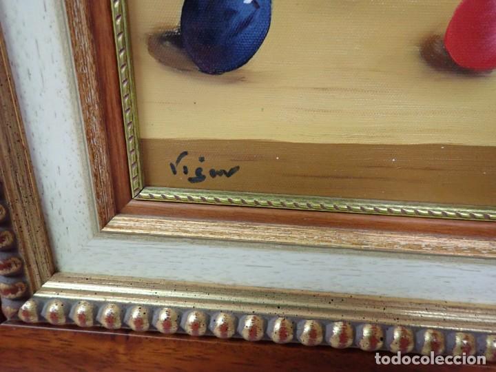 Arte: &Oacute;leo sobre lienzo firma a catalogar 76 - Foto 3