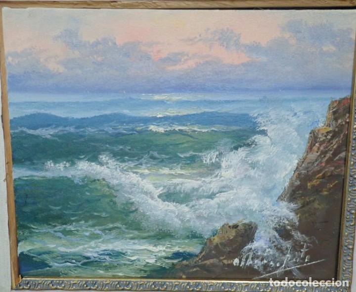 Arte: &Oacute;leo sobre lienzo Albert Bati - Foto 3