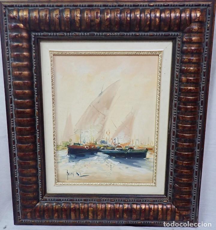 Arte: &Oacute;leo sobre lienzo Lucas Mir - Foto 1
