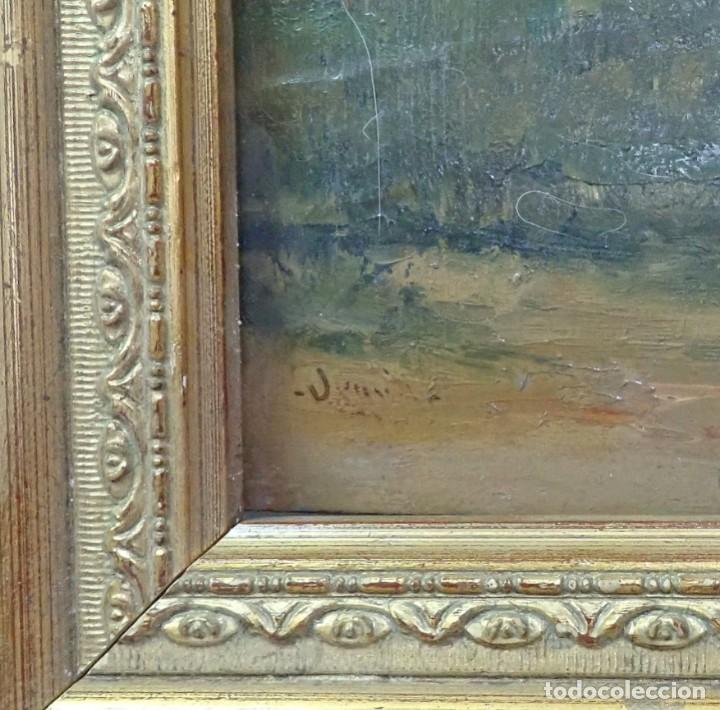 Arte: &Oacute;leo sobre tabla autor desconocido - Foto 3