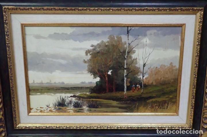Arte: &Oacute;leo sobre lienzo J.Rossell - Foto 2