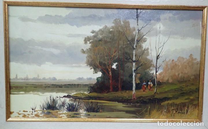 Arte: &Oacute;leo sobre lienzo J.Rossell - Foto 3
