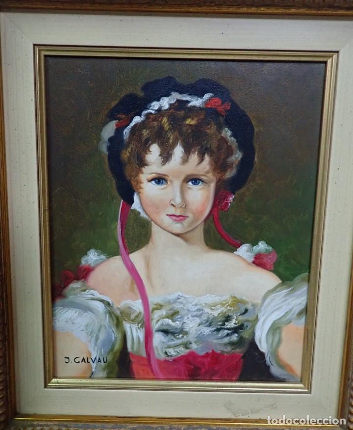 Arte: &Oacute;leo sobre lienzo J.Calvau - Foto 2