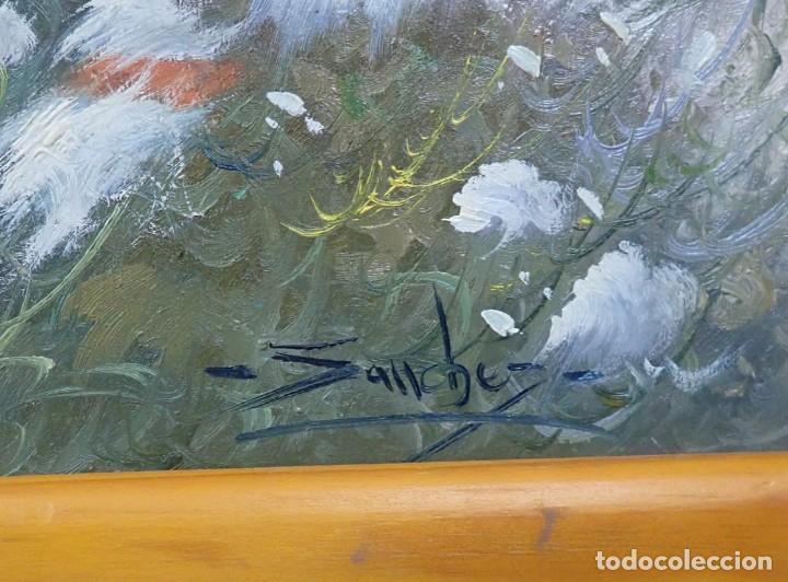 Arte: &Oacute;leo sobre lienzo Sanchez - Foto 3