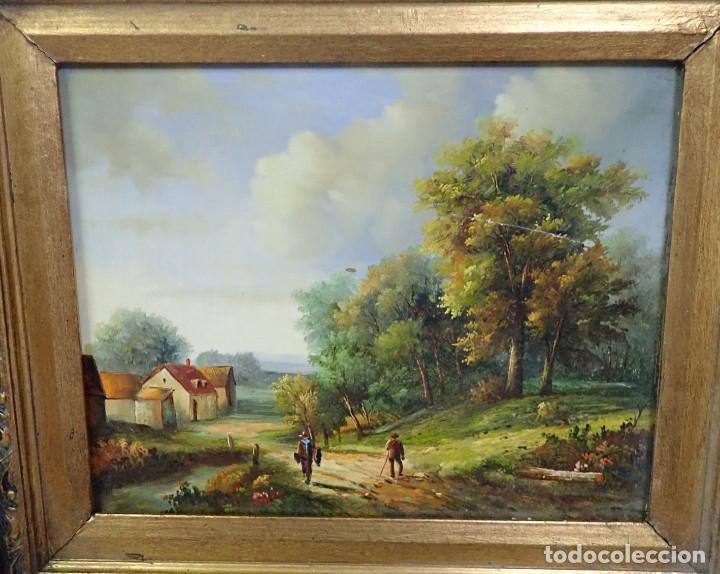Arte: &Oacute;leo sobre tabla a catalogar - Foto 2