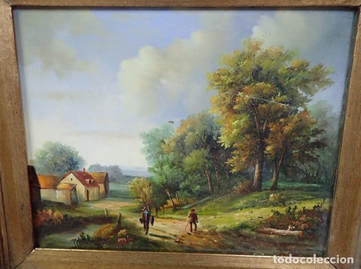 Arte: &Oacute;leo sobre tabla a catalogar - Foto 3