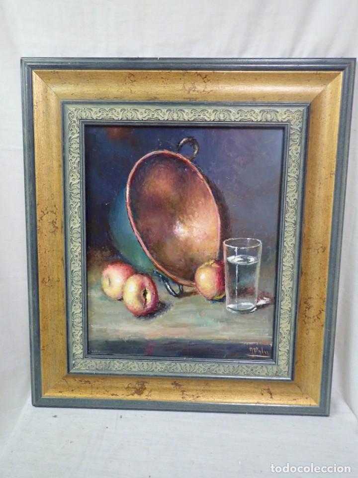 Arte: &Oacute;leo sobre tablex J.polo - Foto 1