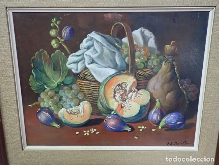Arte: &Oacute;leo sobre tablex Ren&eacute; Mallet - Foto 3