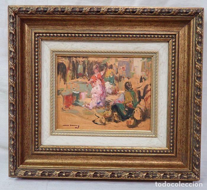 Arte: &Oacute;leo sobre lienzo Reig - Foto 1