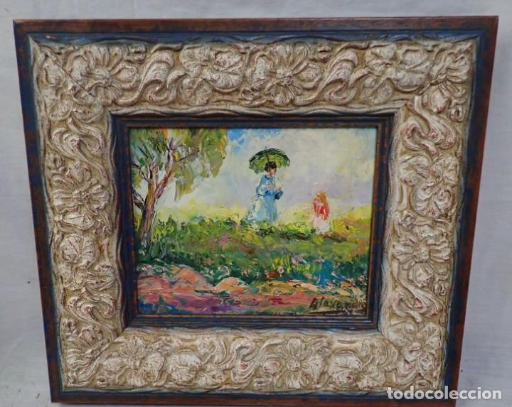 Arte: &Oacute;leo sobre lienzo Alexandre - Foto 1