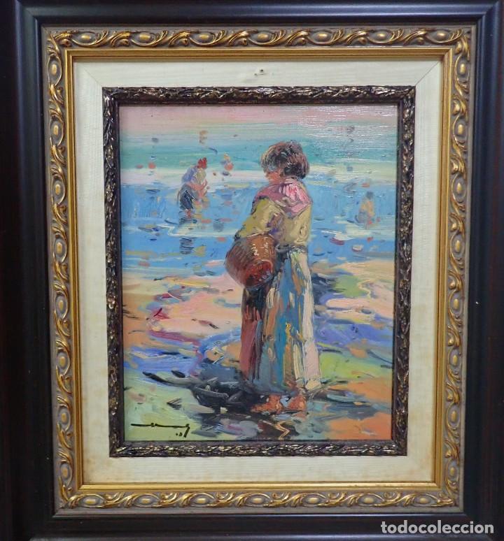 Arte: &Oacute;leo sobre lienzo Reig - Foto 2