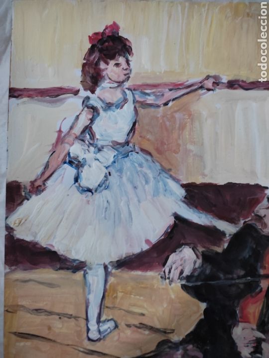 Arte: Bailarina y violinista (original ) - Foto 5