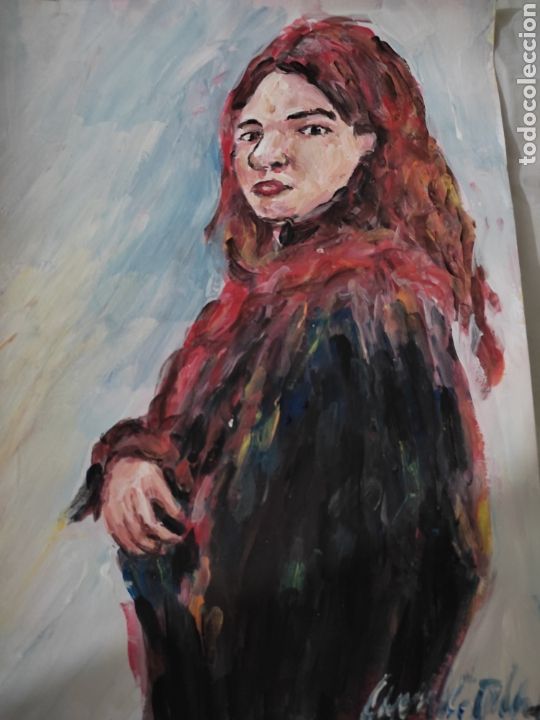 Arte: Chica peliroja(original