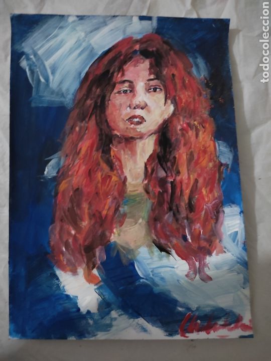 Arte: Retrato chica (original )