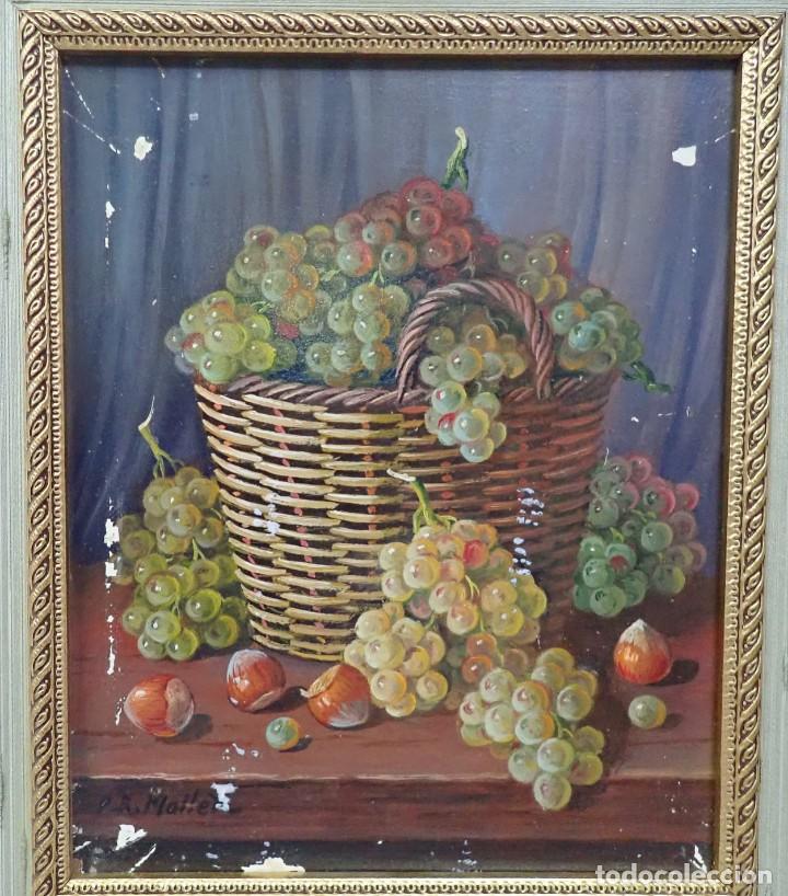 Arte: oleo sobre tablex firma rene mallet - Foto 2